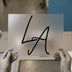 LA Script | DTF Transfer Ready to Press | Elegant Cursive Heat Transfer