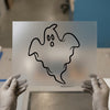 Cute Ghost Outline | DTF Transfer Ready to Press | Spooky DIY Heat Transfer