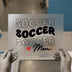 Soccer Soccer Soccer Mom | DTF Transfer Ready to Press | Retro Sports Heat Transfer