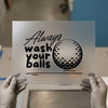 Funny Golf Slogan | DTF Transfer Ready to Press | Humorous Golf Heat Transfer