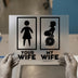 Your Wife Vs My Wife Gym | DTF Transfer Ready to Press | Fitness Humor Heat Transfer