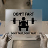 Gym Humor Squat | DTF Transfer Ready to Press | Funny Fitness Heat Transfer