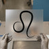 Leo Zodiac Symbol | DTF Transfer Ready to Press | Minimalist Heat Transfer