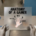 Anatomy of a Gamer | DTF Transfer Ready to Press | Gaming Humor Heat Transfer
