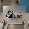 The Catfather | DTF Transfer Ready to Press | Humorous Pet Lover Heat Transfer