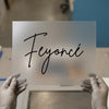 Feyoncé Script | DTF Transfer Ready to Press | Elegant Cursive Heat Transfer