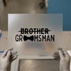 Brother Groomsman Bowtie | DTF Transfer Ready to Press | Wedding Party Heat Transfer