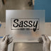 Sassy Bride Tribe | DTF Transfer Ready to Press | Bachelorette Heat Transfer