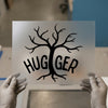 Tree Hugger | DTF Transfer Ready to Press | Nature-Inspired Heat Transfer
