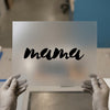 Mama Script | DTF Transfer Ready to Press | Brushstroke Heat Transfer