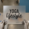 Yoga Lifestyle | DTF Transfer Ready to Press | Serene Script Heat Transfer