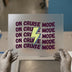 On Cruise Mode Lightning Bolt | DTF Transfer Ready to Press | Retro Style Heat Transfer