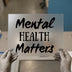 Mental Health Matters | DTF Transfer Ready to Press | Empowering Script Heat Transfer