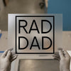 Rad Dad | DTF Transfer Ready to Press | Bold Type Heat Transfer