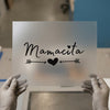 Mamacita Heart Arrows | DTF Transfer Ready to Press | Script Heat Transfer