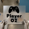 Gamer Controller Player 2 | DTF Transfer Ready to Press | Retro Gaming Heat Transfer