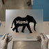 Elephant Mama | DTF Transfer Ready to Press | Cute Animal Heat Transfer