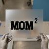 MOM Squared | DTF Transfer Ready to Press | Bold Block Heat Transfer