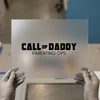 Call of Daddy Parenting Ops | DTF Transfer Ready to Press | Gamer Dad Heat Transfer