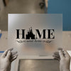 Castle Home Sweet Home | DTF Transfer Ready to Press | Disney-Inspired Heat Transfer