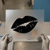 Lip Kiss Design | DTF Transfer Ready to Press | Iconic Style Heat Transfer