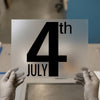 4th of July | DTF Transfer Ready to Press | Patriotic Celebration Heat Transfer