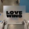Love Wins | DTF Transfer Ready to Press | Bold Statement Heat Transfer