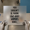Women's Rights Statement | DTF Transfer Ready to Press | Bold Statement Heat Transfer