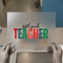 Fifth Grade Teacher | DTF Transfer Ready to Press | Distressed Font Heat Transfer