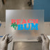 Beach Bum with Palm | DTF Transfer Ready to Press | Retro Summer Heat Transfer