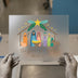 Nativity Scene Christmas | DTF Transfer Ready to Press | Cartoon Style Heat Transfer