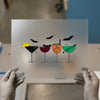 Halloween Cocktails | DTF Transfer Ready to Press | Spooky Drink Heat Transfer
