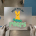 Skater Bunny 'Rollin With My Peeps' | DTF Transfer Ready to Press | Retro Style Heat Transfer