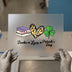 Books Love Patrick's Day | DTF Transfer Ready to Press | Leopard Heart Heat Transfer