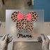 Leopard Mama Mouse Castle | DTF Transfer Ready to Press | Chic Character Heat Transfer
