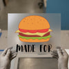 Burger 'Made For' Theme | DTF Transfer Ready to Press | Foodie Heat Transfer