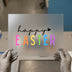 Happy Easter Colorful Letters | DTF Transfer Ready to Press | Vibrant Heat Transfer
