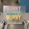Bunny Babe Leopard | DTF Transfer Ready to Press | Easter Spring Heat Transfer
