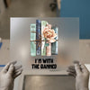 I'm With The Banned Books | DTF Transfer Ready to Press | Literary Floral Heat Transfer