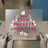 Christmas Elf Hat Holly | DTF Transfer Ready to Press | Holiday Heat Transfer