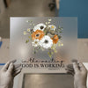 Floral Bouquet & Scripture | DTF Transfer Ready to Press | Inspiring Heat Transfer