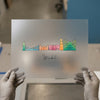 Istanbul Skyline | DTF Transfer Ready to Press | Iconic Cityscape Heat Transfer