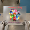 Valentine's Day Inside Out | DTF Transfer Ready to Press | Cartoon Heat Transfer