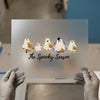 Spooky Friends Halloween | DTF Transfer Ready to Press | Cartoon Heat Transfer