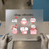 Happy Meowentines | DTF Transfer Ready to Press | Cute Cats Heat Transfer