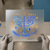 Challah Days Menorah | DTF Transfer Ready to Press | Watercolor Holiday Heat Transfer