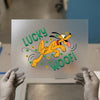Lucky Woof Pluto DTF Transfer Ready to Press | Cartoon Character Heat Transfer