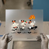 Mickey Ghost Skaters DTF Transfer Ready to Press | Retro Fun Heat Transfer