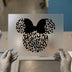 Leopard Minnie Head with Bow | DTF Transfer Ready to Press | Animal Print Heat Transfer