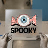 Spooky Eyeball Candy | DTF Transfer Ready to Press | Halloween Heat Transfer